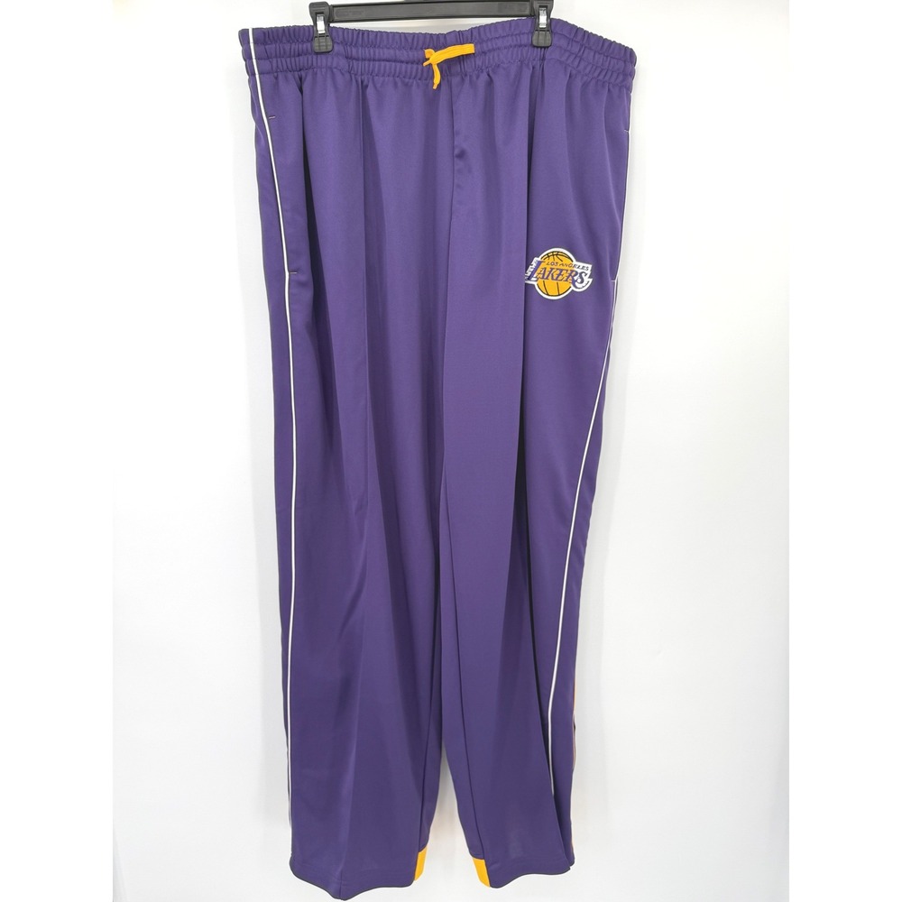 Reebok Track Pants Mens 4XL Purple Los Angeles Lakers NBA Fusion 9053H Relaxed